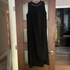 Anthropologie black dress